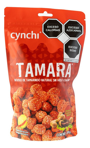 Cynchi Tamara Bolitas De Tamarindo Natural Sin Hueso 370 G