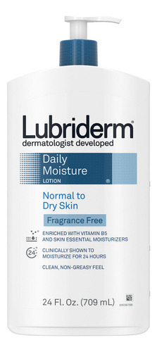 Lubriderm Crema Hidratante Diaria Piel Normal A Seca (709ml)