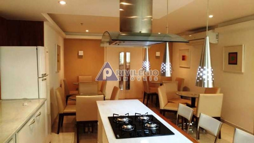 Apartamento À Venda, 3 Quartos, 3 Suítes, 2 Vagas, Lagoa - Rio De Janeiro/rj - 6504