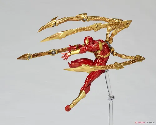 Boneco Iron Spider Amazing Yamaguchi Revoltech Aranha Ferro Boneco Iron Spider Amazing Yamaguchi Revoltech Aranha Ferro