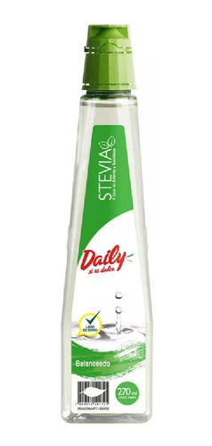 Endulzante Líquido Daily Gotas Stevia 270 Ml