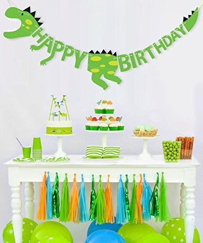 Cartel De Feliz Cumpleaños Con Diseño De Dinosaurio Color | Cuotas sin interés Cartel De Feliz Cumpleaños Con Diseño De Dinosaurio Color | Cuotas sin interés