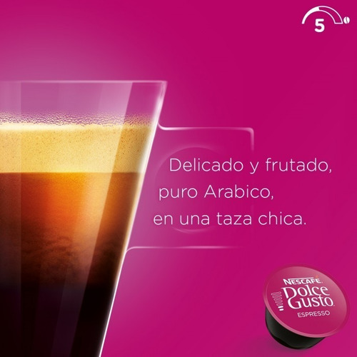 Imagen 5 de 6 de Cápsulas Dolce Gusto Nescafé - Café Espresso