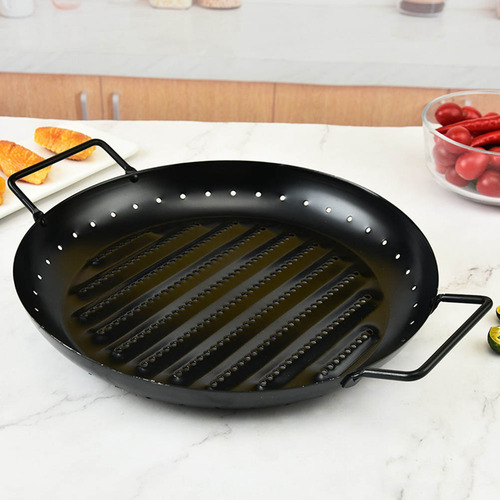 Práctica Parrilla Redonda Para Asar Carne Asada