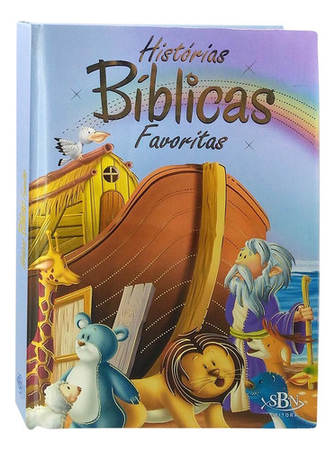 Histórias Bíblicas Favoritas - Volume Único, de Marques, Cristina. Editora Todolivro Distribuidora Ltda., capa dura em português, 2018