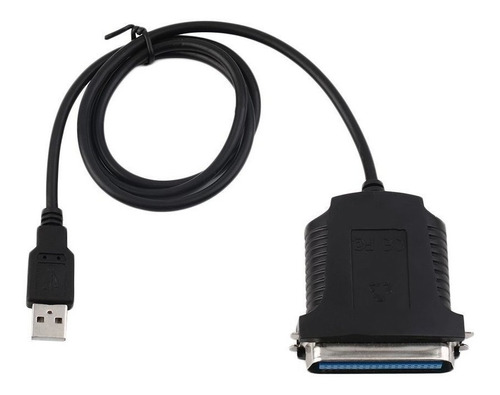 Imagen 1 de 6 de Usb A Puerto Paralelo Lpt1 36 Pines 1284 Adaptador De Cable