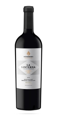 Vino Bemberg La Linterna Malbec Gualtallary Caja X 6 Un