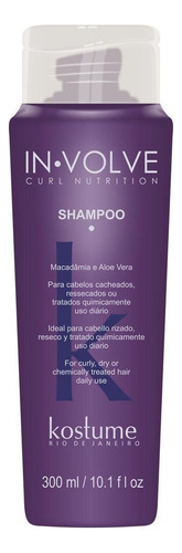 Shampoo Para Cabelos Cacheados Curl Nutrition 300ml Kostume