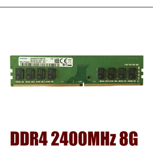 Memoria Samsung Pc4-2400t-ua 8gb 1rx8 Desktop M378a1k43cb2-c (Usado)