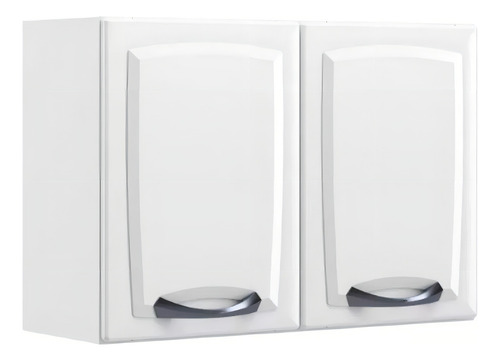 Armário Aéreo Itatiaia Aço 2 Portas New Premium Branco Neve