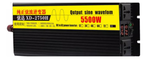Inversor Onda Pura 3000w 5500w 12v -24v Dc -ac110v