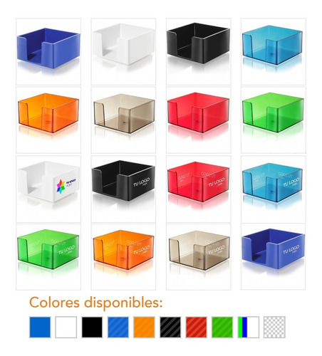 Imagen 3 de 5 de Pack 10 Porta Taco 9x9 Plástico Color Para Tacos De Papel