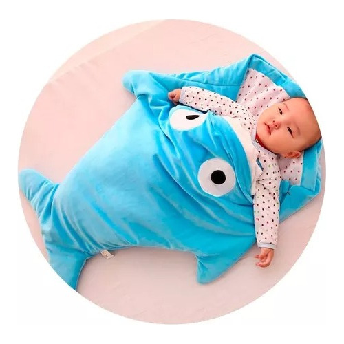 Saco Frazada De Dormir Para Bebes - Manta De Tiburón 
