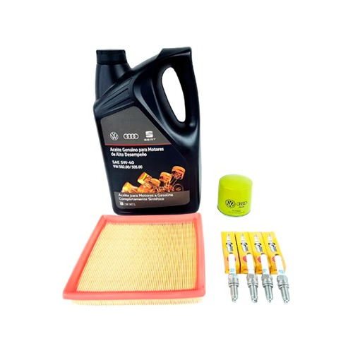 Kit Afinación Virtus 1.6 2019 2020 2021 2022 Con Aceite 5w40