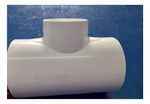 Tee Pvc 3 X 3 X 2 Pulgadas Hidraulico Cedula 40 P/ Cementar