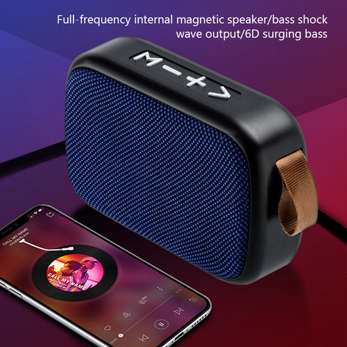 Altavoz Portátil Pequeño De Audio Bluetooth Cómodo Y Estable