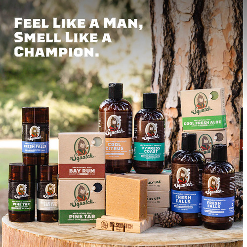 Jabón En Barra Dr. Squatch All Natural Para Hombre, Paquete