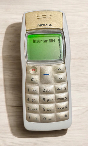 Celular Nokia 1100 ( P/movistar) Impecable Funcionando Gris Clarito (Usado)