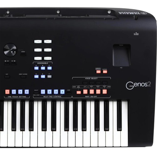 Yamaha Genos 2 Profissional Touch Screen 76 Teclas Usb Midi