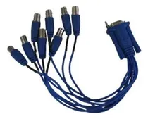 Comprar Cable Video Geovision  Bnc Coaxial A Vga 16 Camaras + Audio