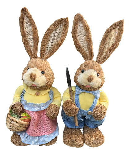 De Pascua De Paja De Dibujos Animados, 2 Uds., Estilo D