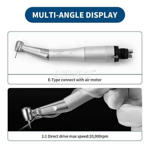 Contraangulo Dental Sistema Push Estilo Fx23 - Envío Gratis