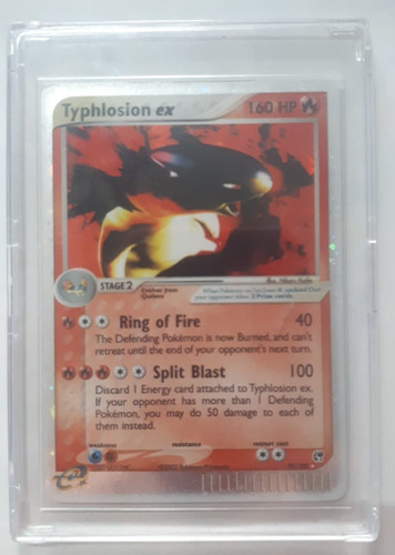 Typhlosion Ex - 99/100 - Ultra-rare Pokemon Tcg