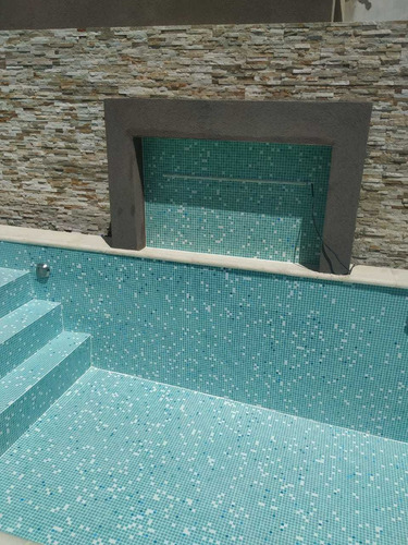 Piscina De Hormigón Gunitado Oferta Cascada Jacuzzi