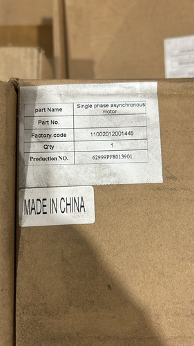 Motor Vent Evap Hw Fan Coil 40hp09b-s Carrier - Ydk15-6b
