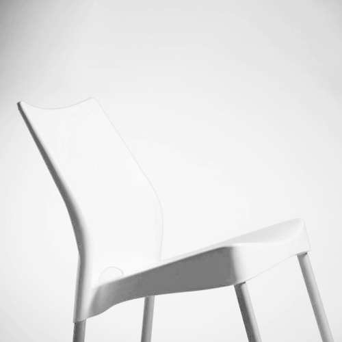 Imagen 9 de 9 de Silla Plástica Apilable Malba Pack X6 Hogar Interior Exterio