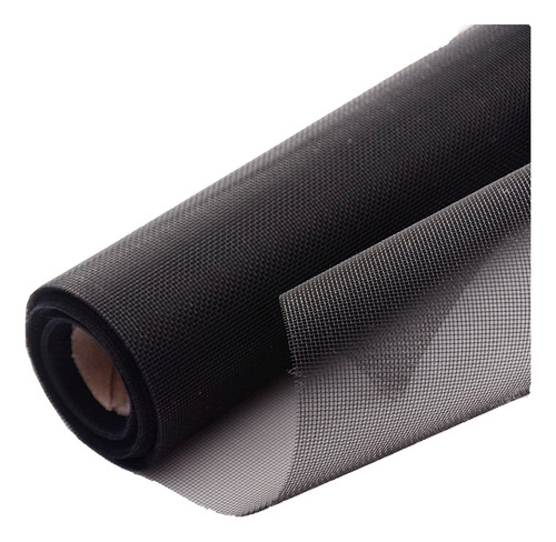 Rollo Malla Mosquitero Fibra De Vídrio 30x1.05m Trical Negro