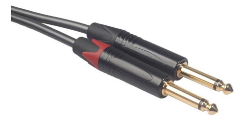 I Cable De Audio Rca Dual Premium De 1/4 Pulgada A Doble (5