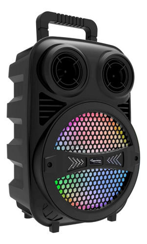 Parlante Portátil Inalámbrico Bluetooth Luces Rgb 250w Kanji