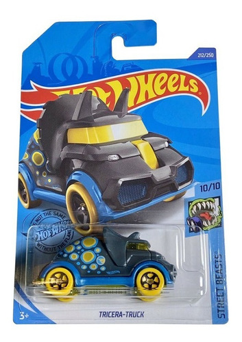 Tricera Truck Th Treasure Hunt Hot Wheels 10/10 (212)