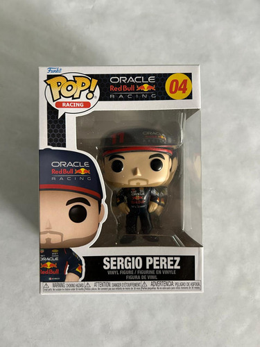 Funko Pop! Sergio Perez - Red Bull Racing F1 - Checo Perez (Usado)