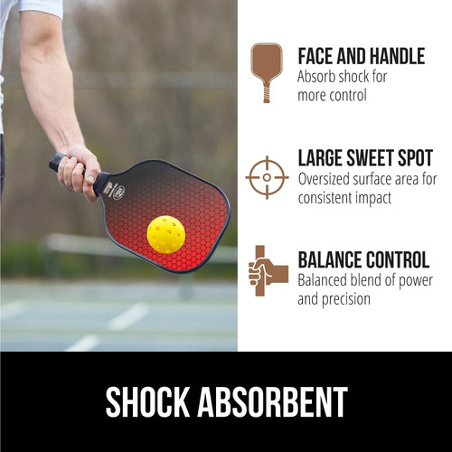 Juego De Paletas De Pickleball Gorilla Gear Aprobado Por Usa