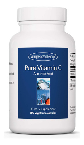 Allergy Research Group Vitamina C Pura 1000mg 100 Caps