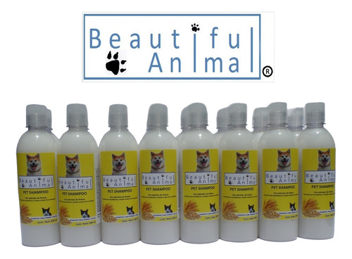 Shampoo Perro Extracto Avena Beautiful A 500 Ml Mayoreo 16pz