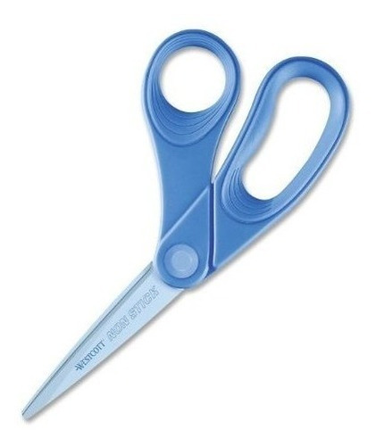 Westcott Non Stick Scissors, Azul, 8  Doblado