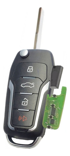 Llave Con Chip Control Alarma Para Focus Europa 2007 A 2011