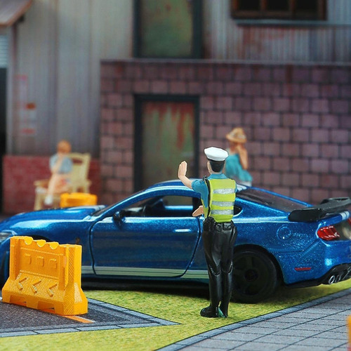 Figura En Miniatura A Escala 1/64 Figura Derecho Al Gesto