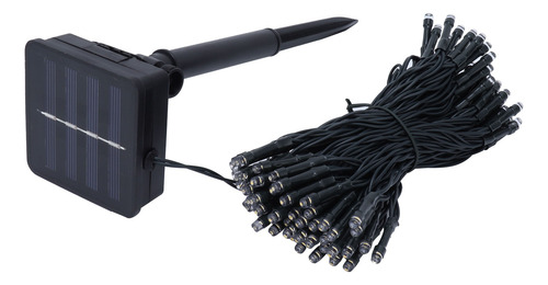 Cadena Solar De 100 Led, Ip45, Impermeable, Para Jardín, Cál