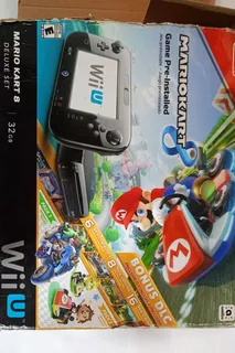 Nintendo Wii U Deluxe 32gb Mario Kart 8 Preinstalado