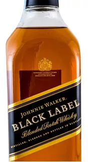 Whisky Johnny Walker Importado Johnnie Black Label 750 Ml