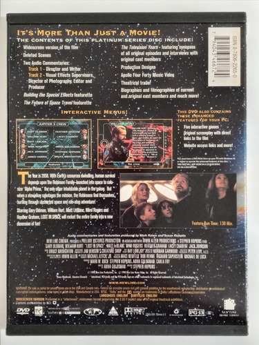 Dvd Lost In Space - New Line Platinum Series (Usado)