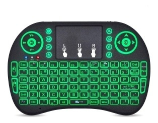 Mini Teclado Inalambrico Brobotix 963814 Iluminado Rgb