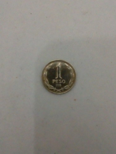 Moneda 1 Peso Chile Año 1986