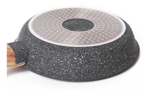Imagen 6 de 7 de Maestro De Cocina Sarten Premium Antiadherente Granito 28 Cm