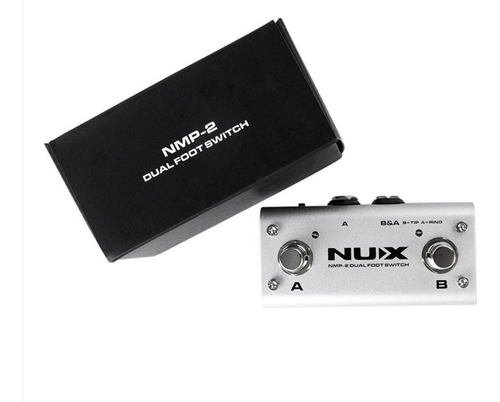 Nux Nmp-2 Dual Foot Switch Metalico