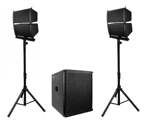 Sistema De Audio Alien Lineal X-array Subwoofer 18 Msi Full